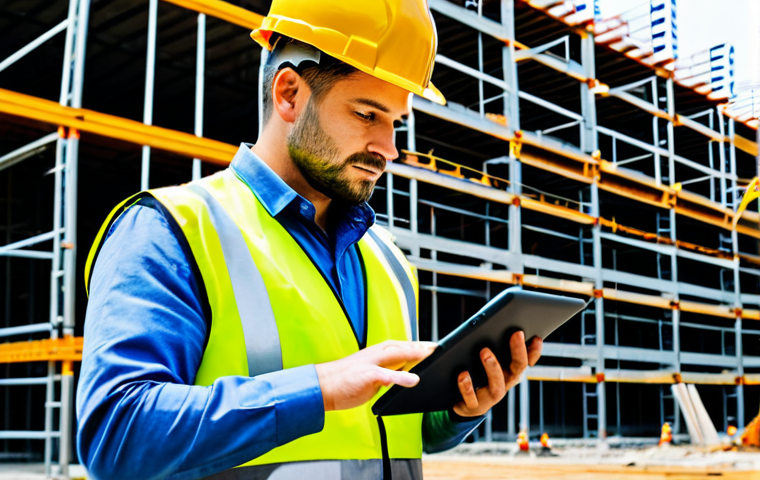 토목공학에서의 설계와 시공 차이 - Design Perspective**
"Architect in a bright, modern office, reviewing blueprints with colleagues. L... 토목공학에서의 설계와 시공 차이 - Design Perspective**
"Architect in a bright, modern office, reviewing blueprints with colleagues. L...