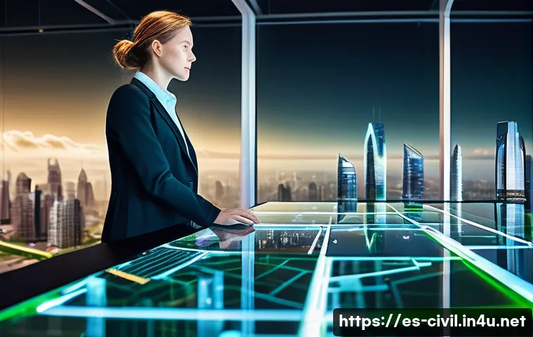 토목공학자의 하루 일과 - **Prompt 1: The Visionary Architect of Tomorrow's City**
"A diverse team of civil engineers, arc...